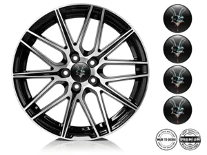 Pegatinas Aros Etiquetas Racing Cúpula Tuning